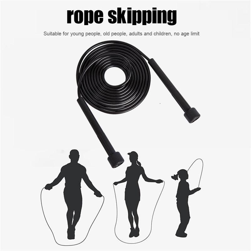 Workout PVC Jump Rope Sport Skipping For Gym Fitness Home Exercise Slim Body Workout Adjustable PVC Jump Rope For Cardio Fitness Versatile Jump Rope For Both Kids Adults Great Jump Rope For Exercise