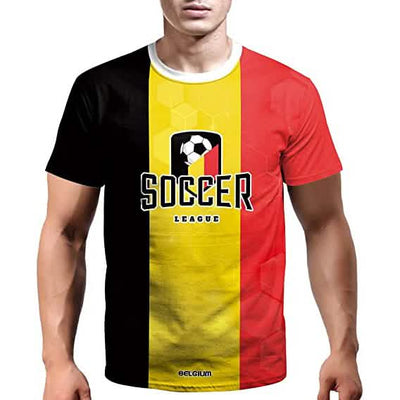 World Cup 2022 Soccer Jersey Women & Mens Football T-Shirts Belgium
