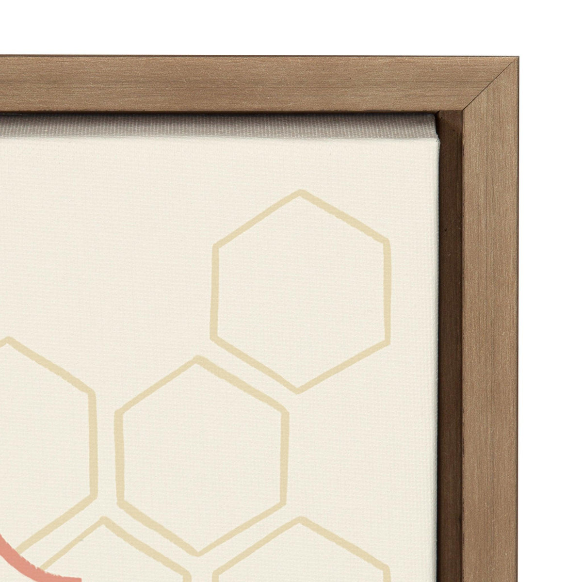 Sylvie Sweet Simple Things Framed Canvas by Valerie McKeehan of Lily and Val, Gold 18x24