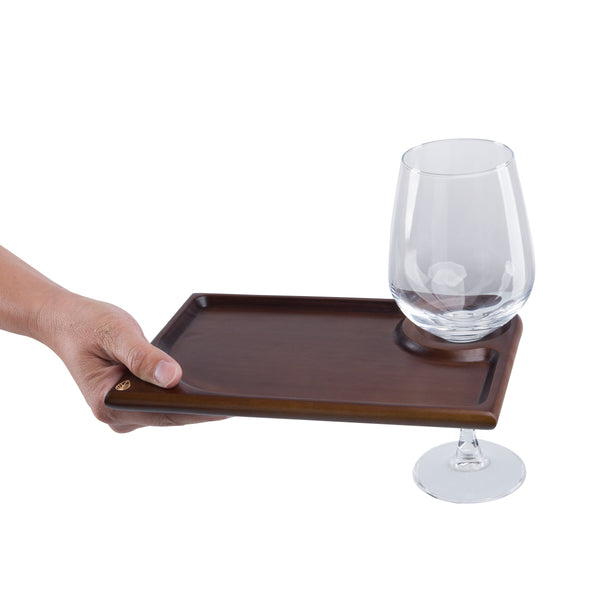 Rectangle Wine Appetizer Plate Set of 4 Picnic Time Family of Brands