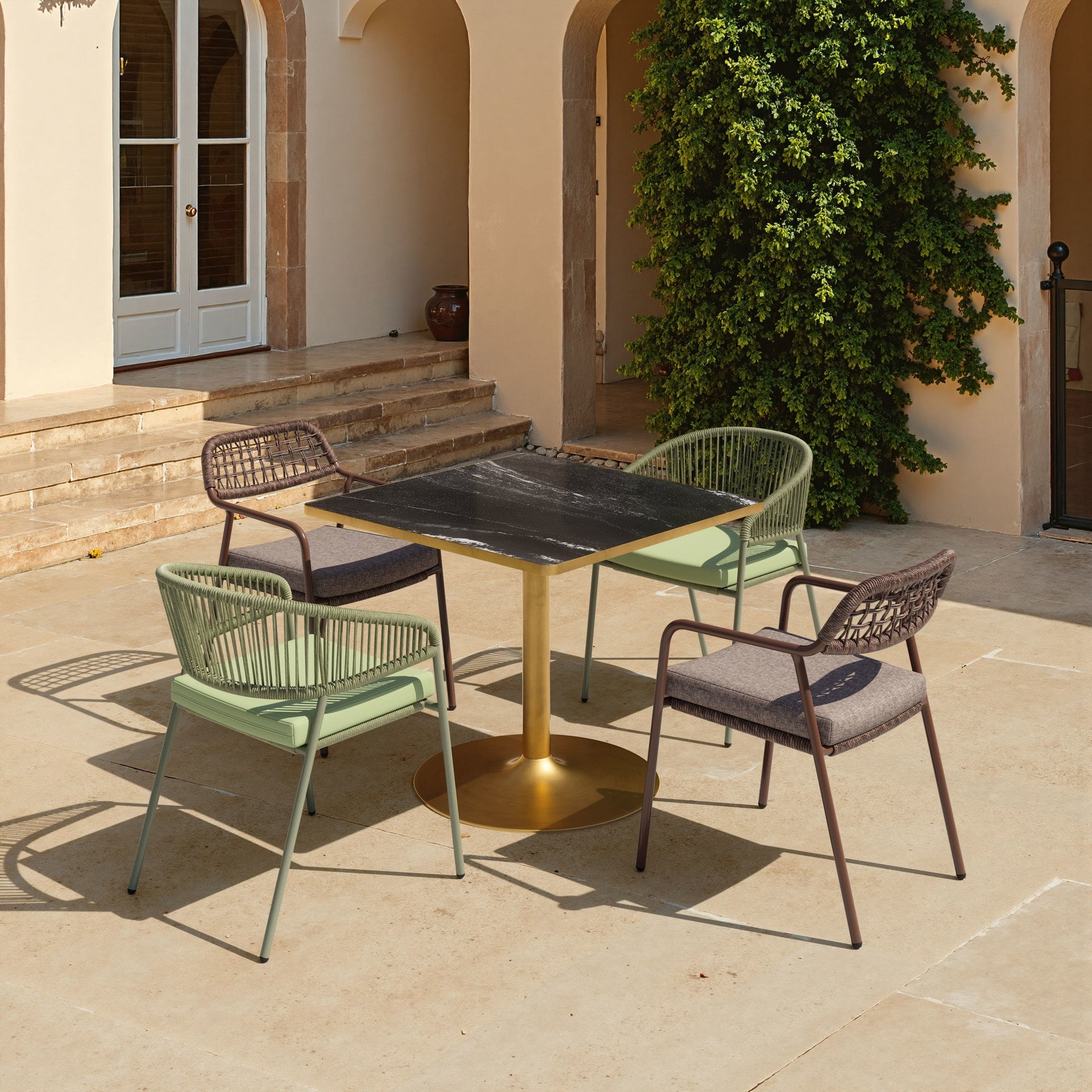Rio Dining Chair (Set of 2) Brown