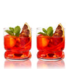 Mercury Crystal Lowball Tumblers, Set of 2