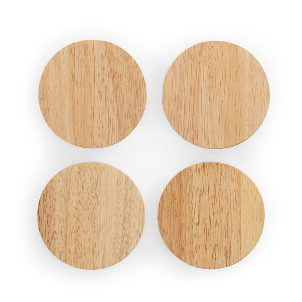 Coasters with Bottle Openers Set of 4