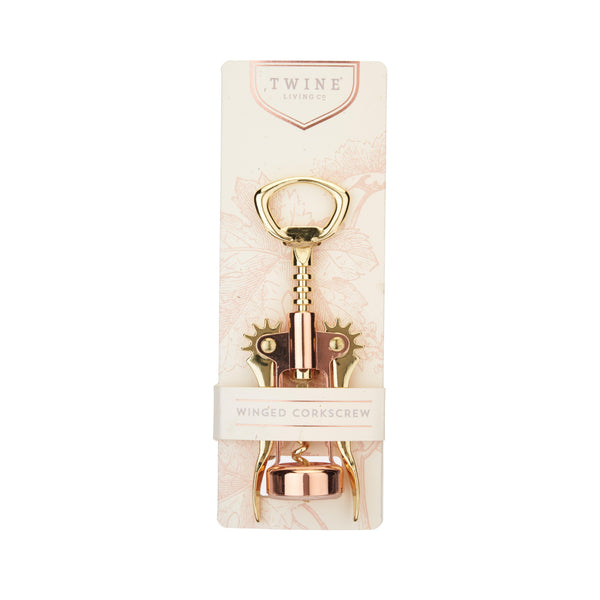 Copper and Gold Winged Corkscrew