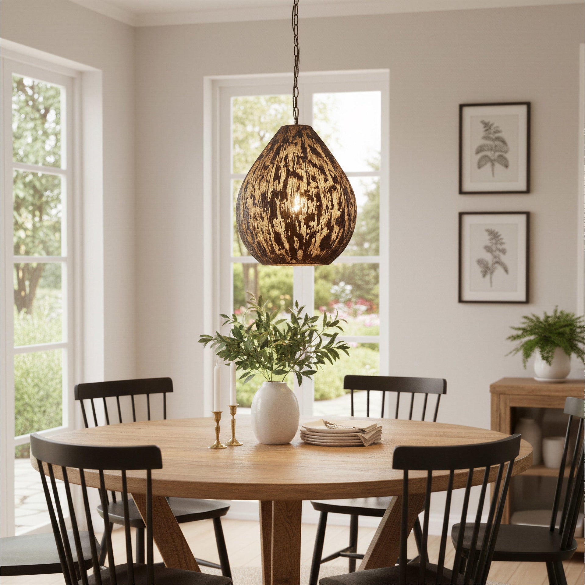 Koza Ceiling Lamp Black