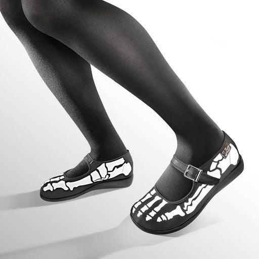 Hot Chocolate Design Bella Hasta la Muerte Women's Mary Jane Flats
