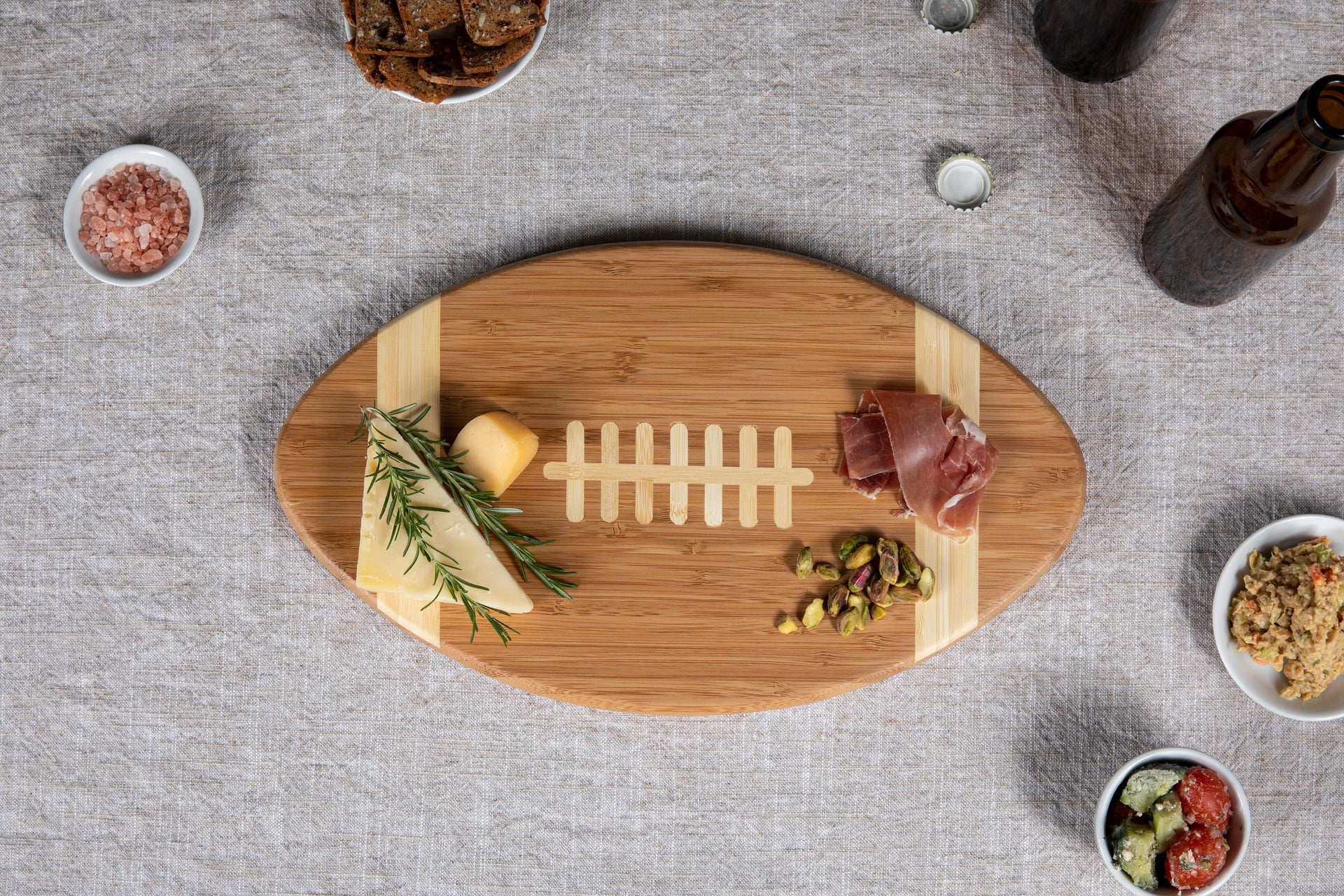 Touchdown! Football Cutting Board & Serving Tray Picnic Time Family of Brands