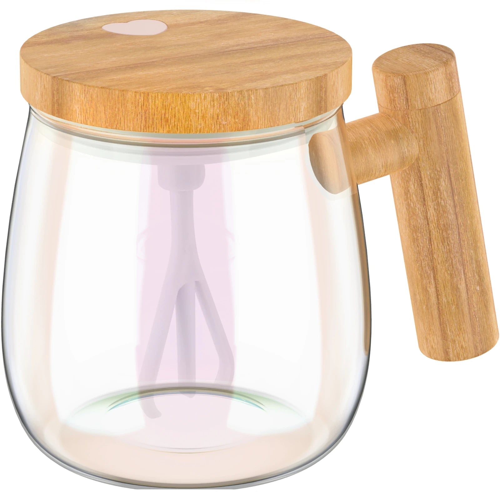 Self Stirring Bamboo Mug