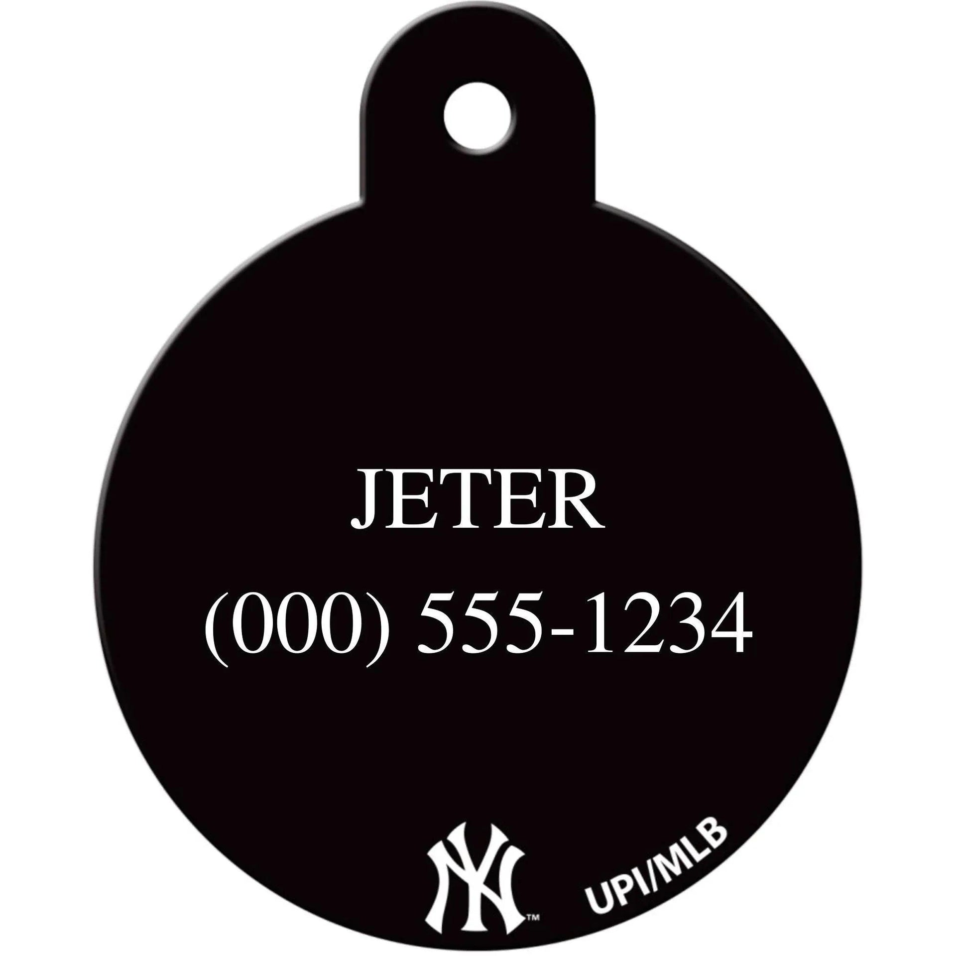 New York Yankees MLB Pet ID Tag - Large Circle - Gifts for You 'n Me