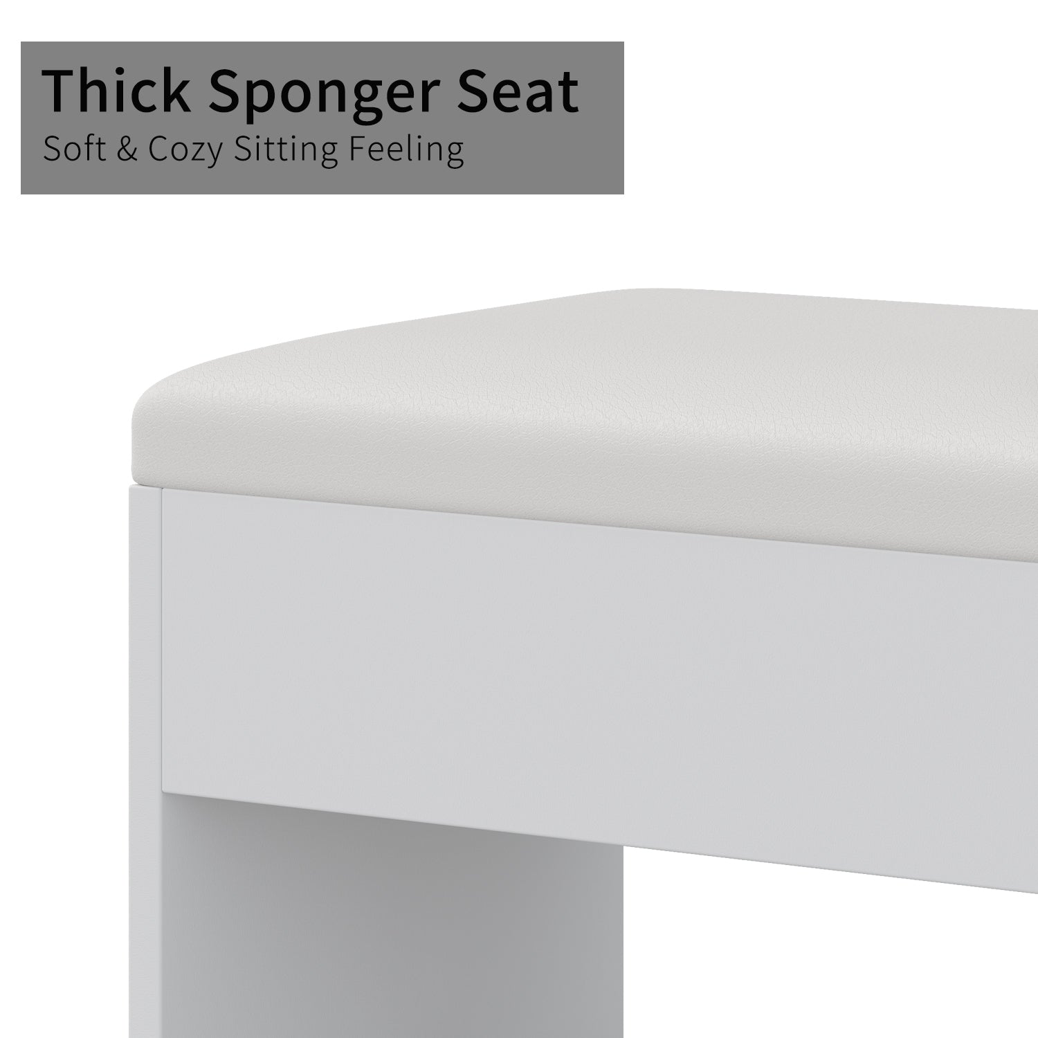 Vektaya US-VD018 Bedroom Makeup Vanity desk with LED Mirror, 13 Drawers