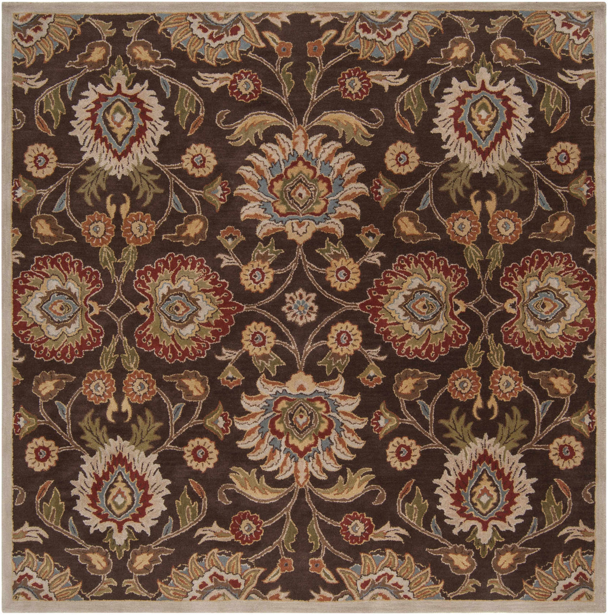 Conesus Hand Tufted Brown 1051 Area Rug