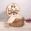 Heart Picnic Basket for 2