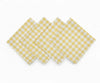 Yellow Gingham Napkins