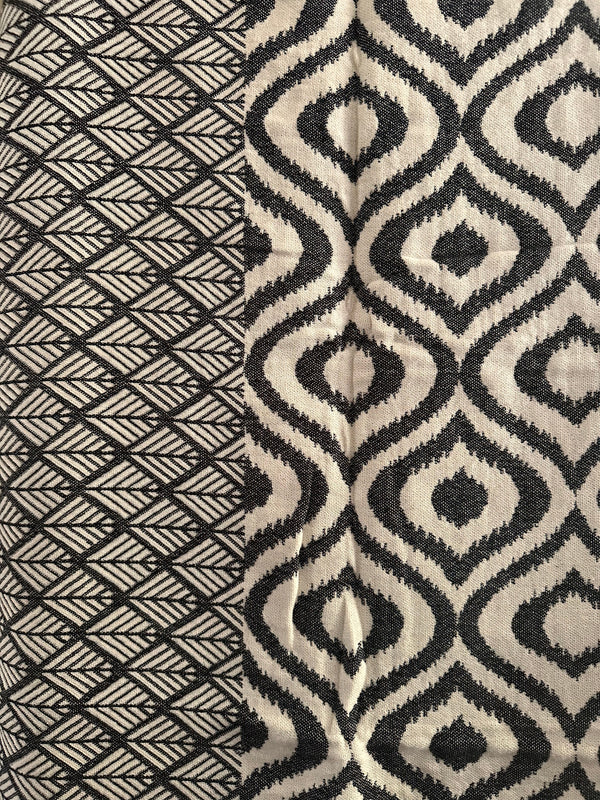 Ikat Yellow Turkish Throw