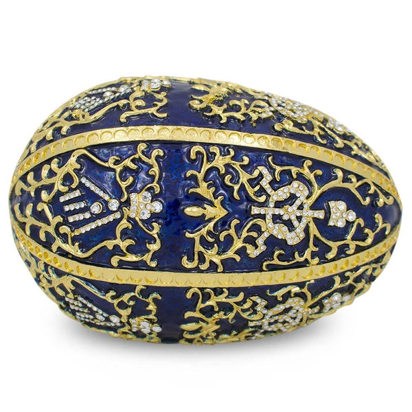 1895 Twelve Monograms Royal Imperial Metal Easter Egg