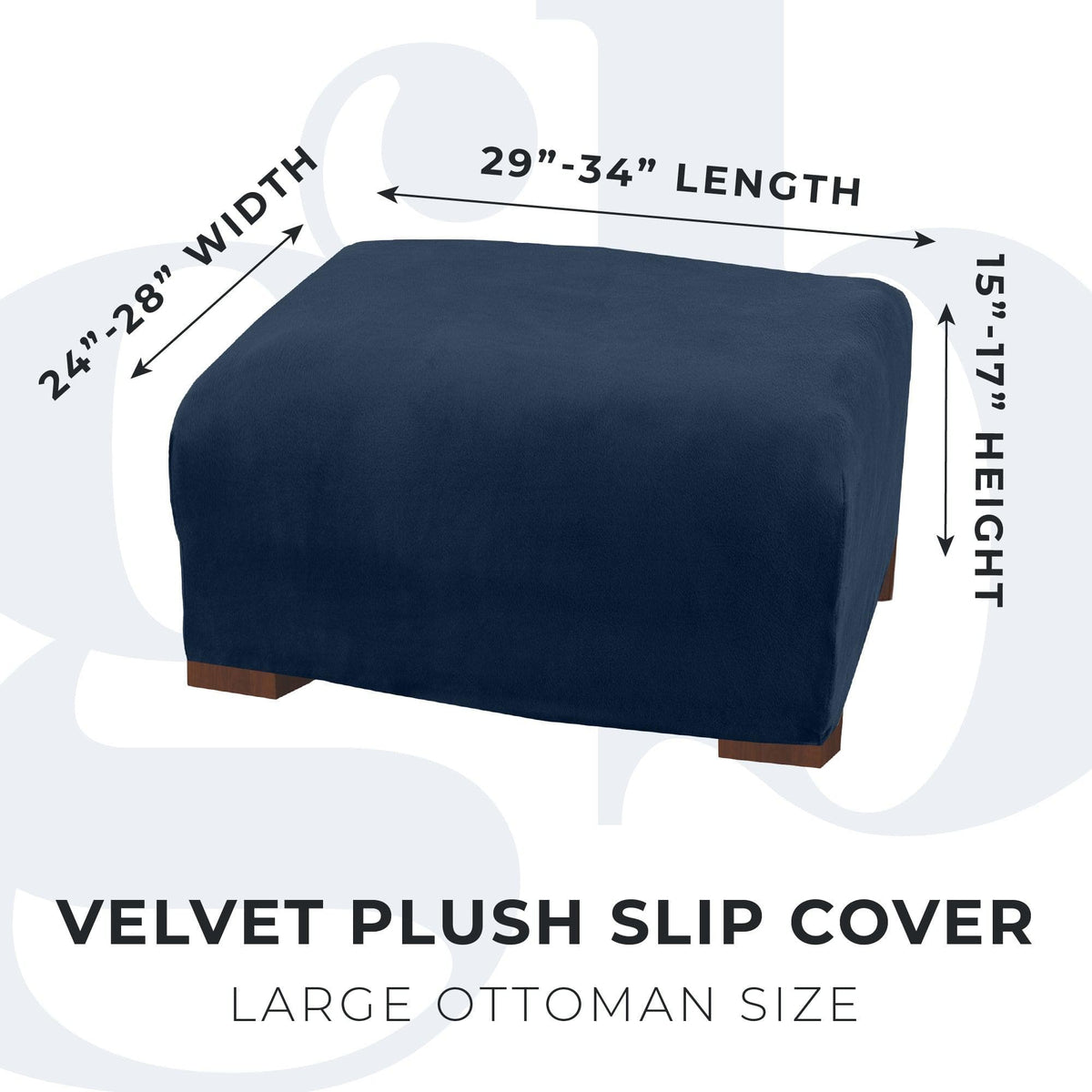 Velvet Stretch Slipcover - Gale Collection