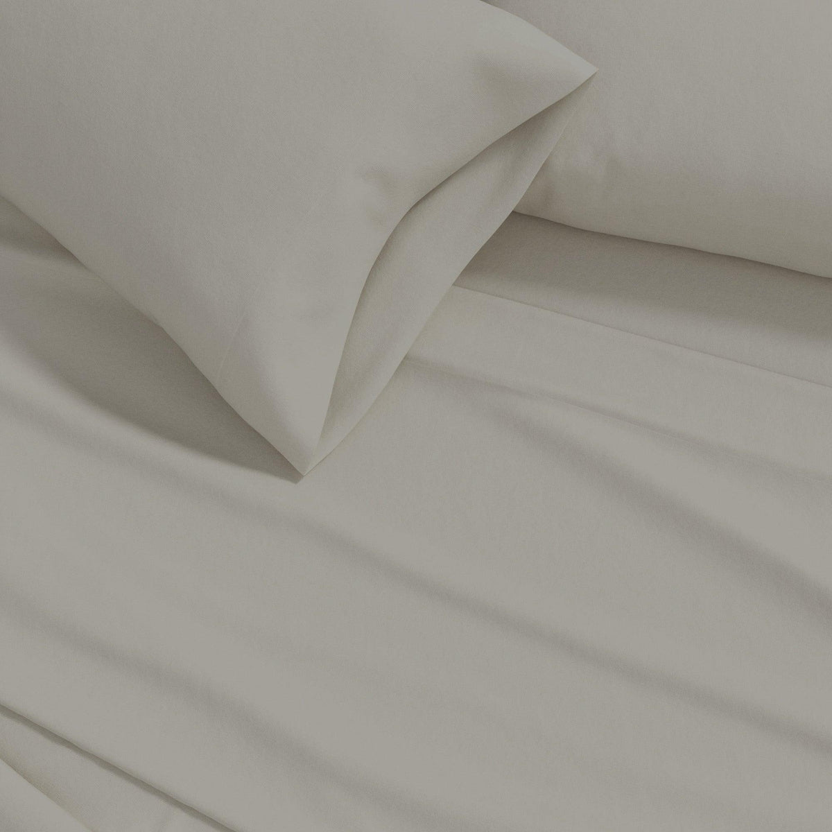 Cotton Solid Flannel Sheet - Nordic Collection