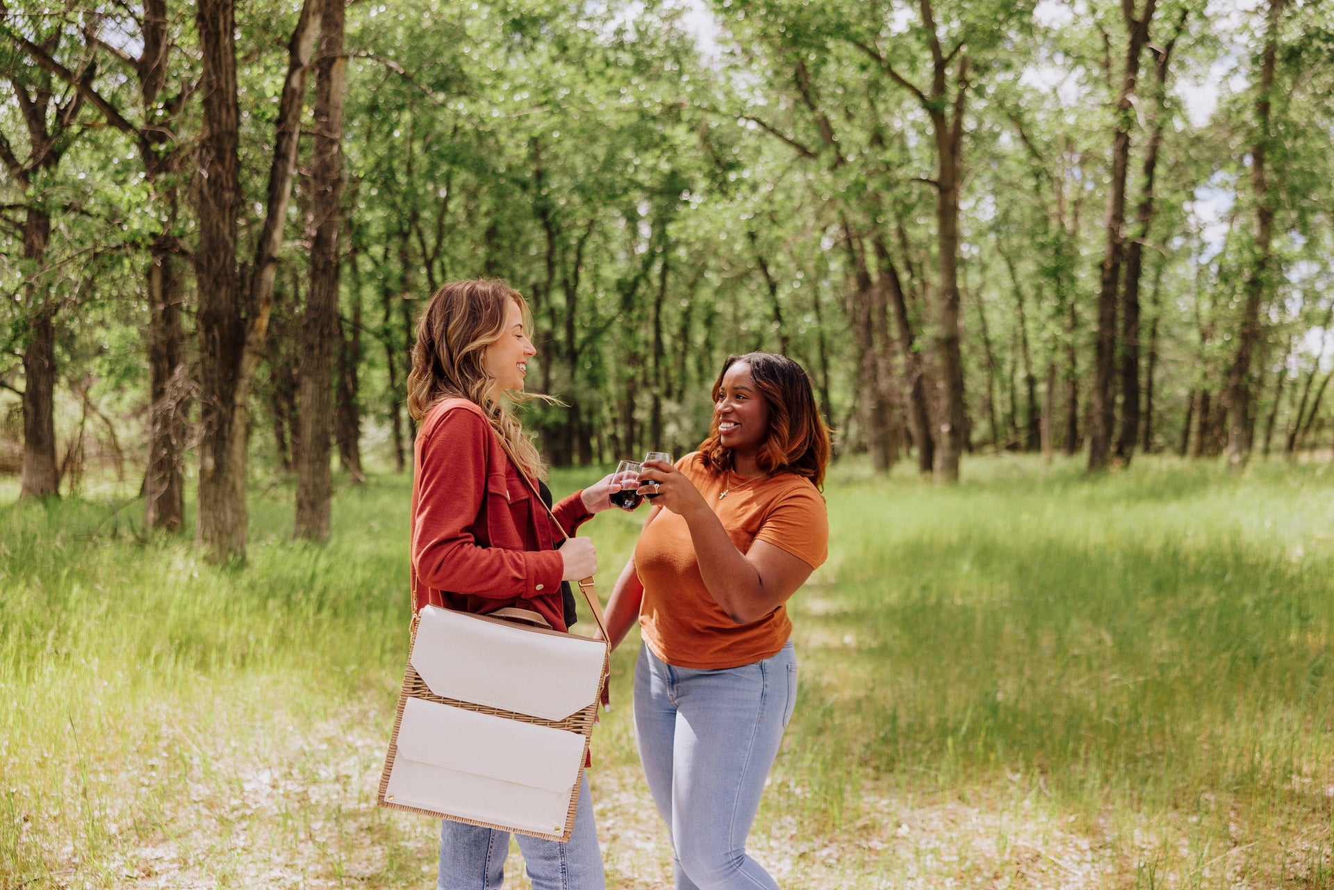 Corsica Grande Wine & Cheese Basket Backpack