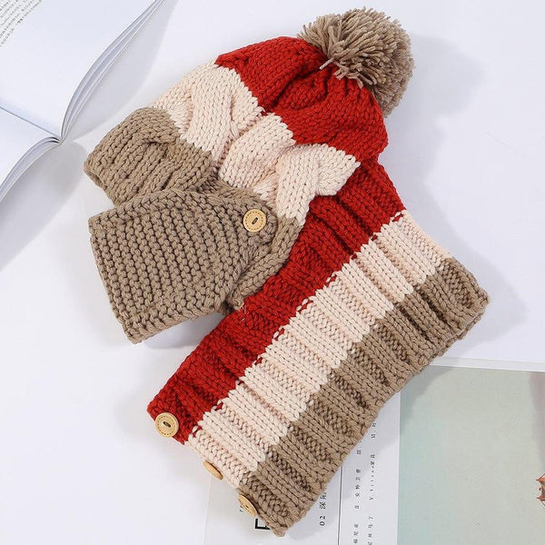 Ymsaid Fashion Winter Hat Thickened Cotton Women's Hat Warm PomPoms Hats For Women Girl Knitted Beanies Female Skiing Cap - Gifts for You 'n Me