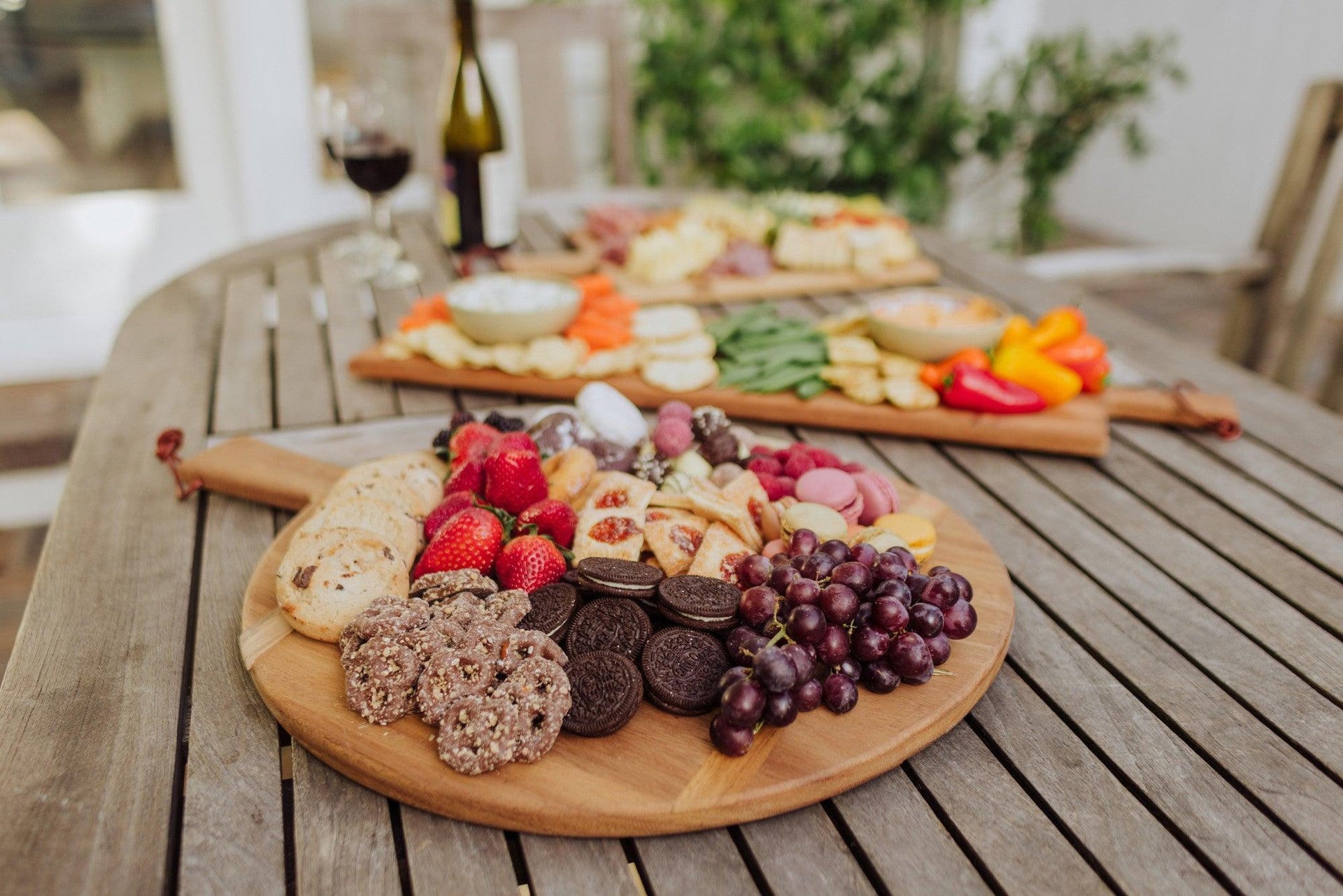 Madera Round Charcuterie Board - 22.5