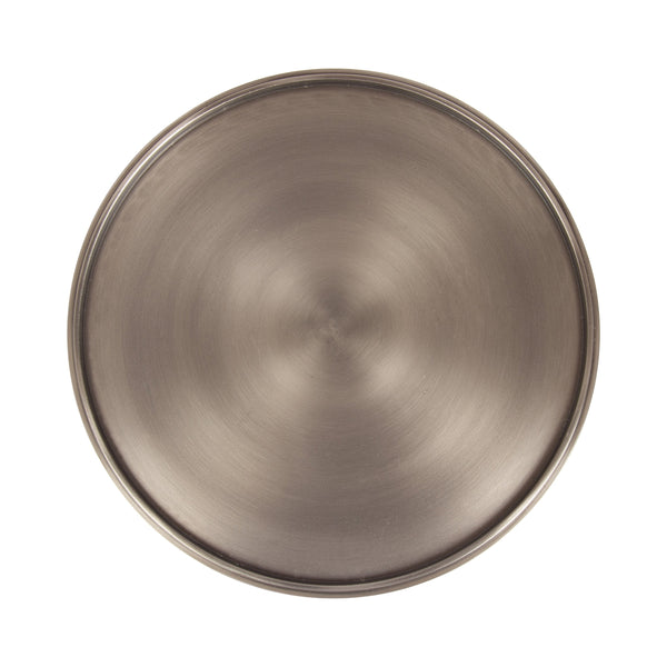 Engles Adjustable Polished Metal Table and Plant Stand