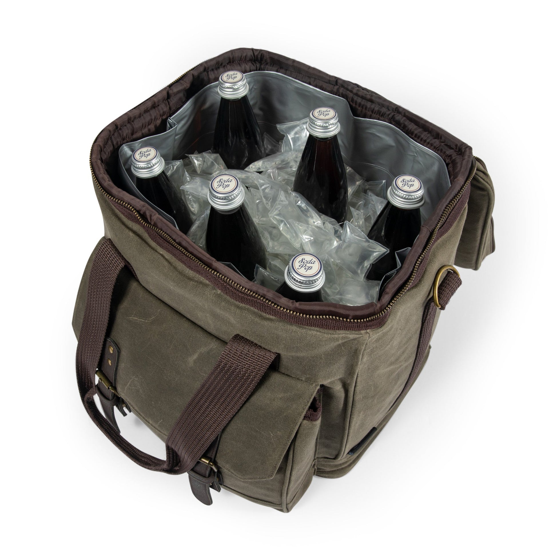 Weekender 6 Bottle Insulated Wine Bag with Trolley