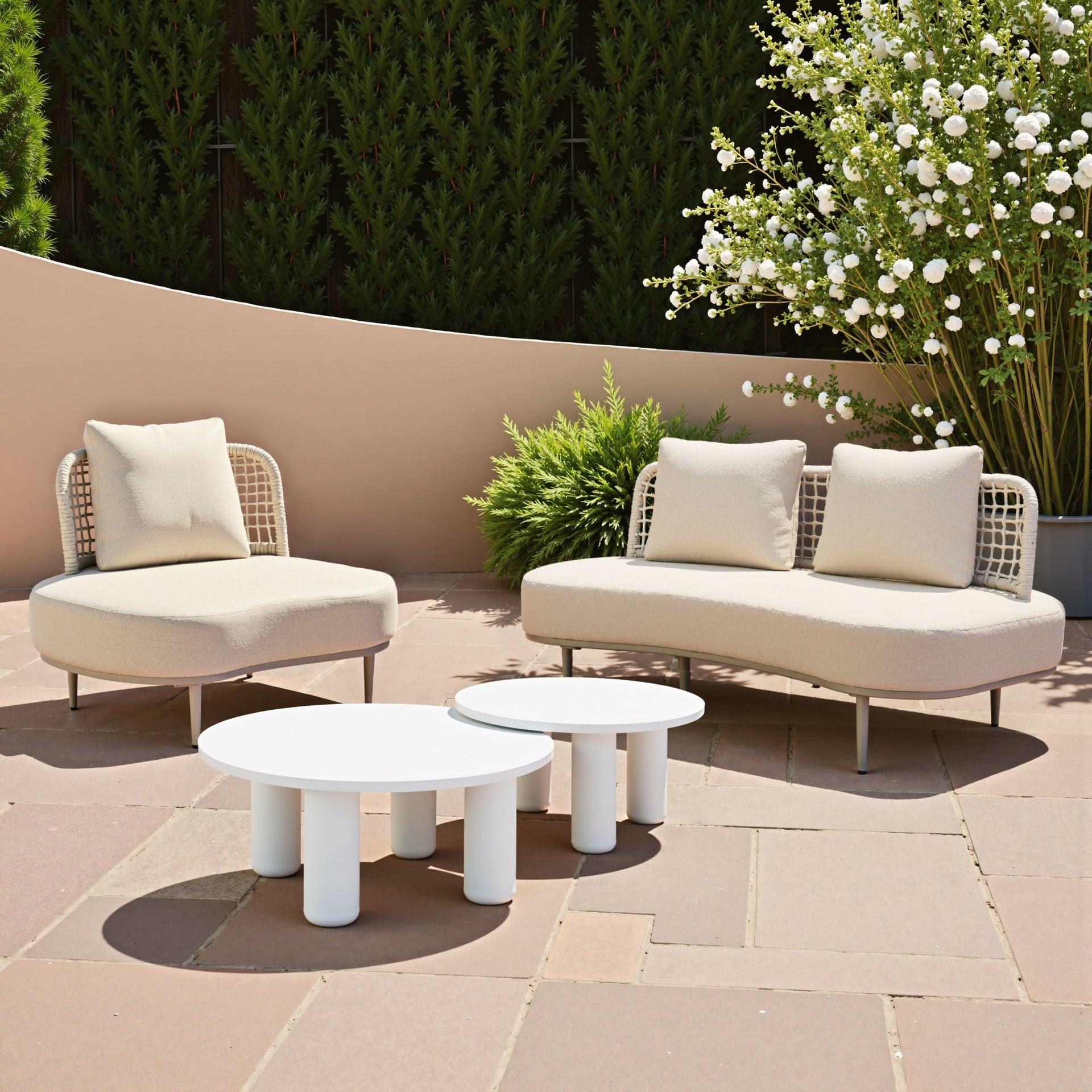 Ruhe Accent Chair Beige ZUO Store