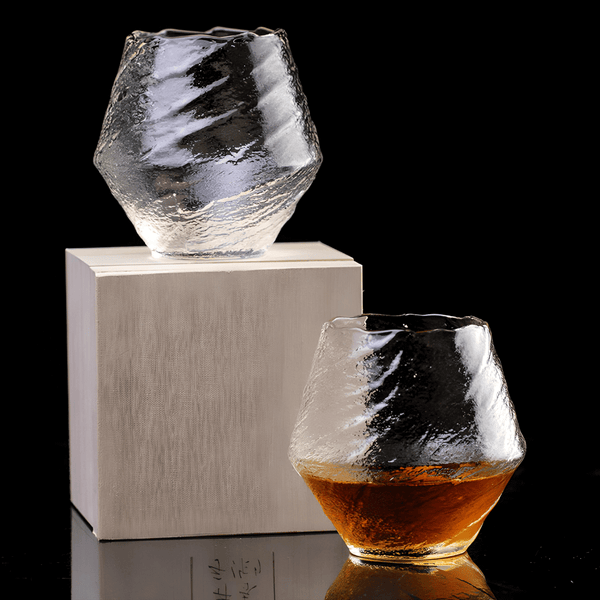 Yume Japanese Crystal Whisky Glass TsukiGlass