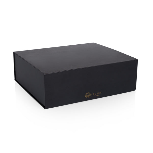 Ambassador Whiskey Box with Decanter and 4 Lowball Glasses Picnic Time Family of Brands