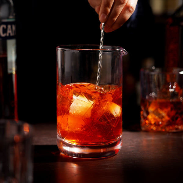 Professional Crystal Mixing Glass