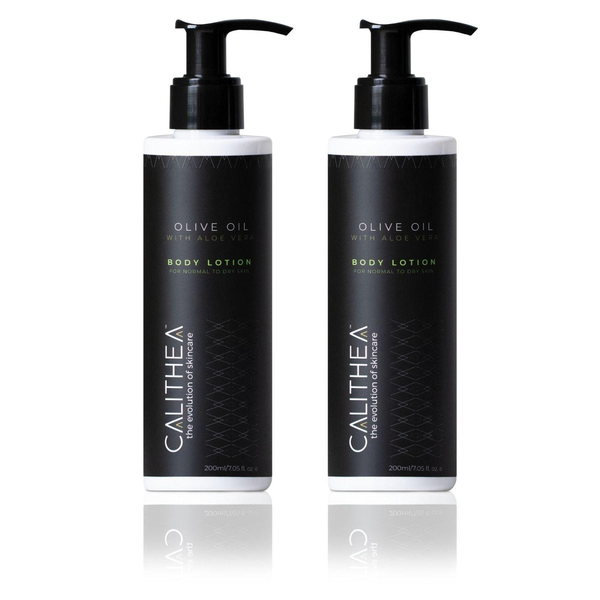 Olive Oil & Aloe Vera Body Lotion - For Normal to Dry Skin - 200mL - 2-Pack