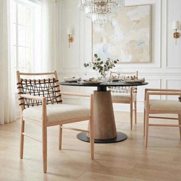 Wezly Dining Chair (Set of 2) Ivory