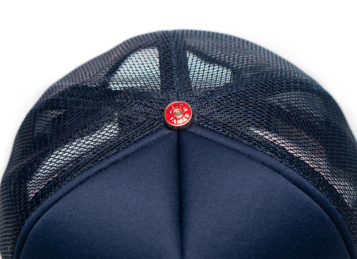 Classic Trucker Cap (Navy Blue)