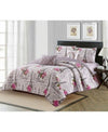 HARPER LANE Vintage Paris 5 Piece Quilt Set King - King/Pink