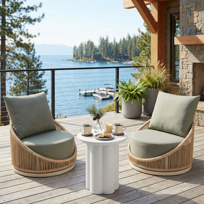 Kogur Side Table White