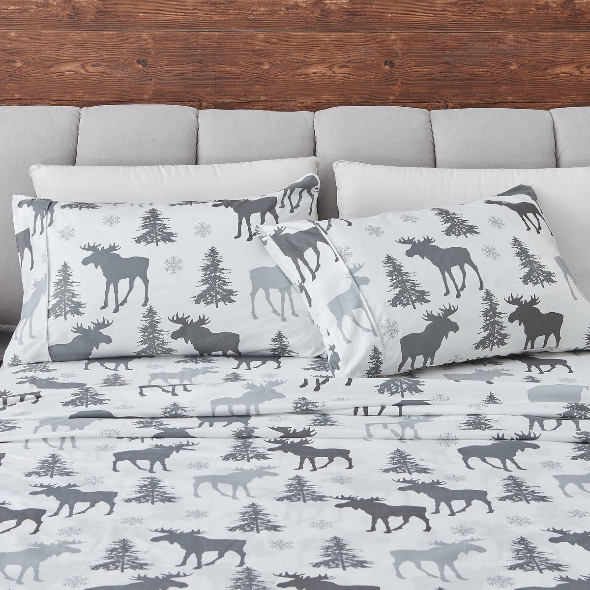 Lodge Printed Sheet Set - Mountain Ridge Collection