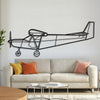 STOL CH 701 Metal Aircraft Wall Art - NCP0297 - 19.3" - 49 cm