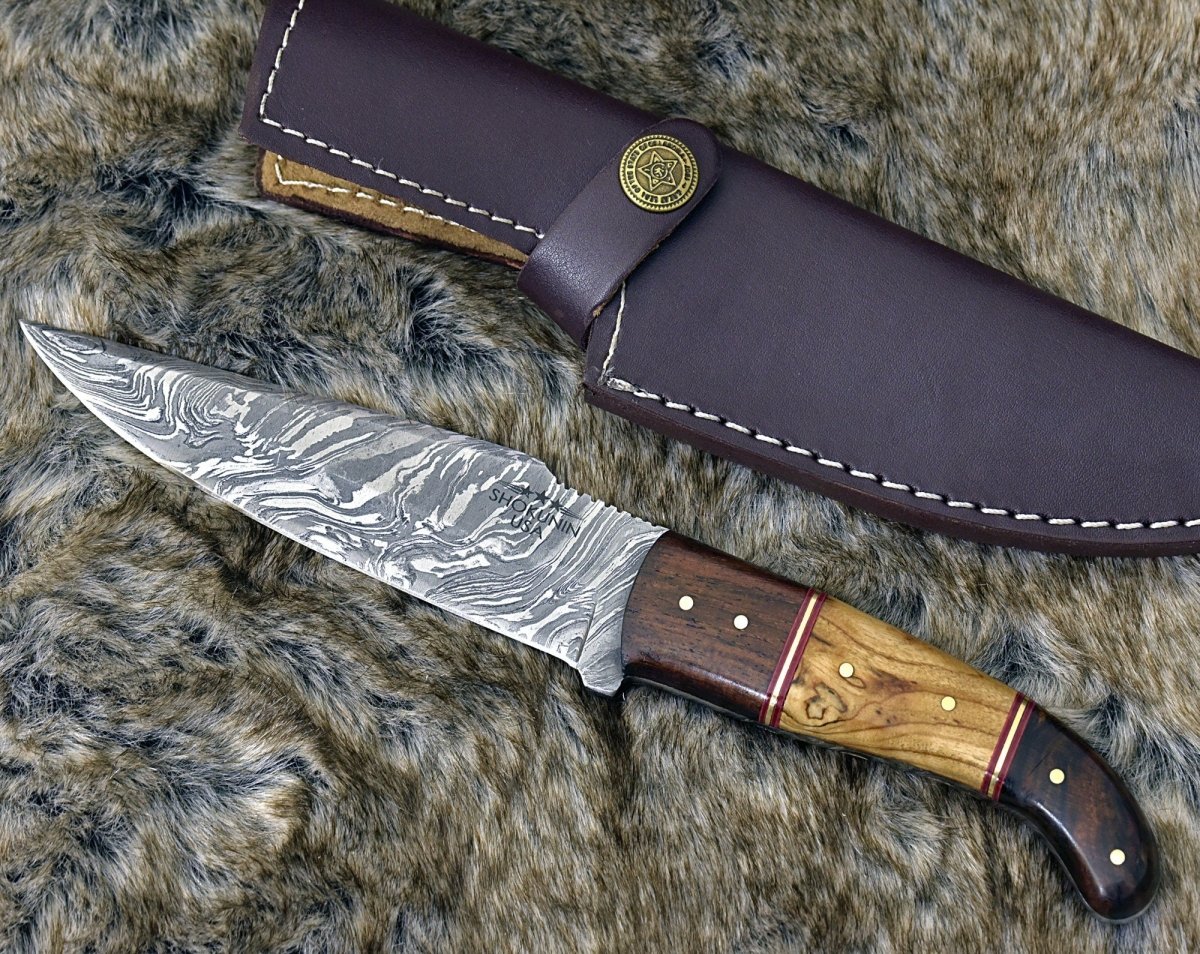 Zest Damascus Knife