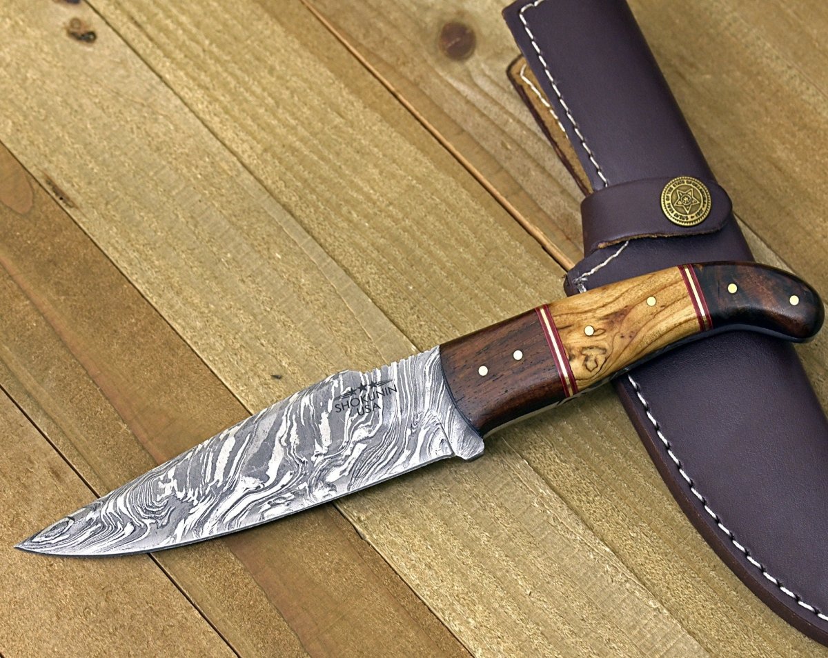 Zest Damascus Knife