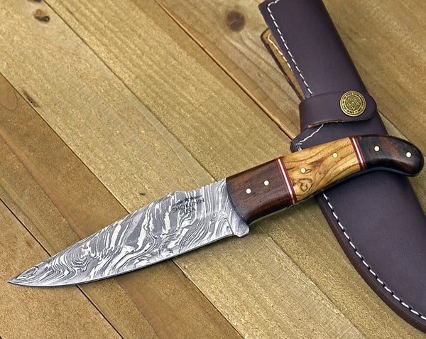 Zest Damascus Knife