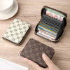 Zipper Around Credit Card Holder