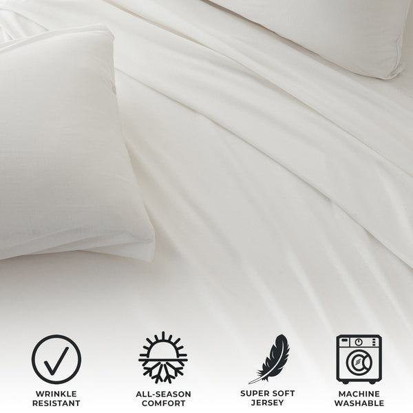 4-Piece Jersey Sheet - Carmen Collection