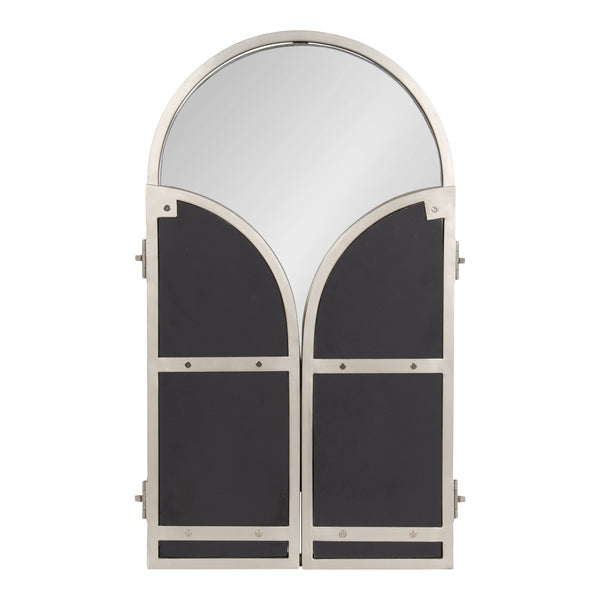 Amoli Tri-Fold Arch Metal Mirror