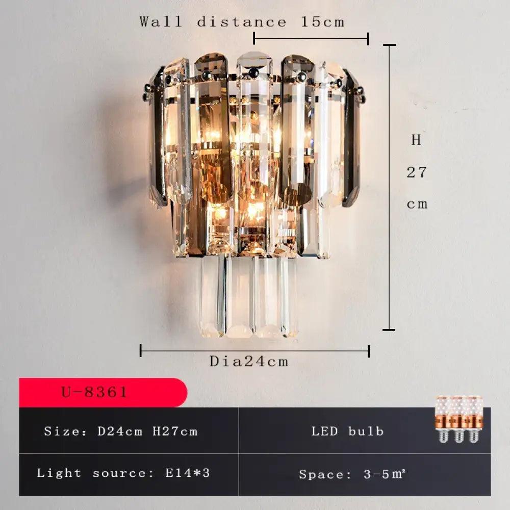 Zoe Minimalist Modern Wall Sconce | Bedroom Home Lighting