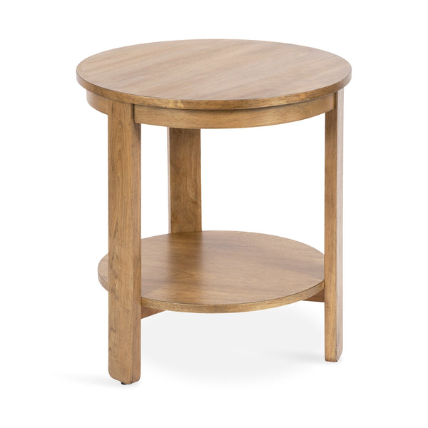 Foxford Round Wood Side Table