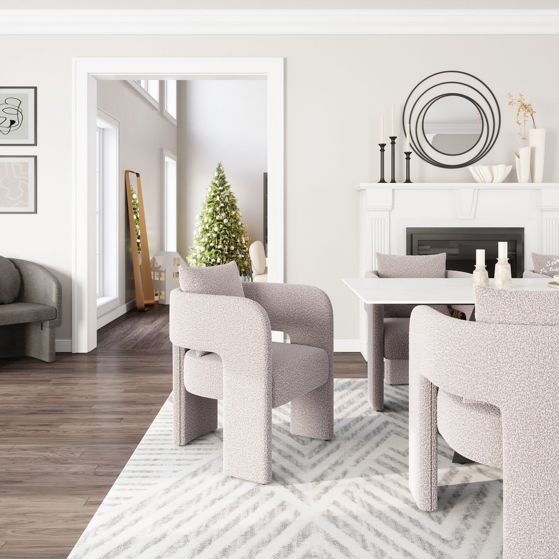 Melilla Dining Chair Misty Gray