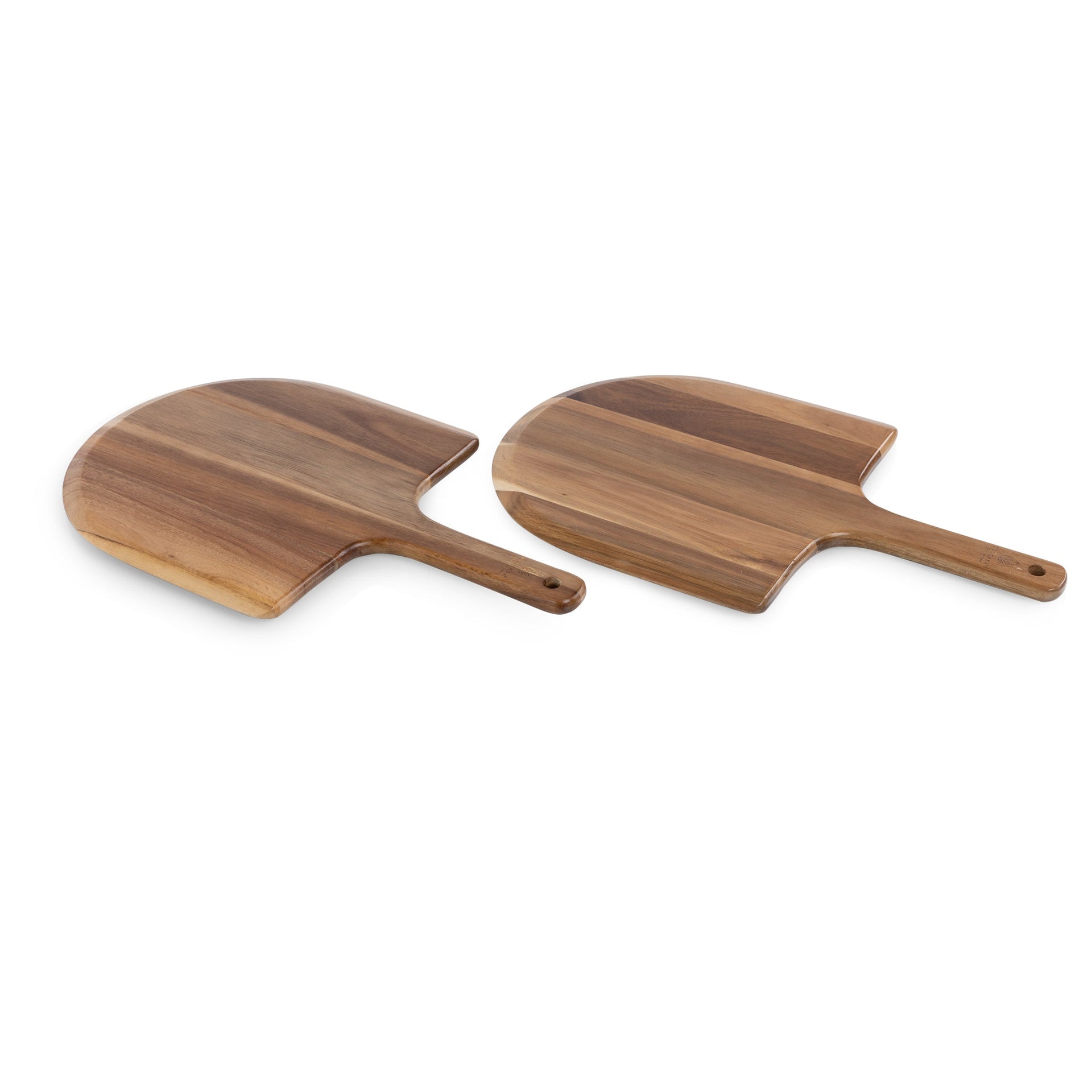 Acacia Personal Pizza Peel Serving Board Paddle Set of 2