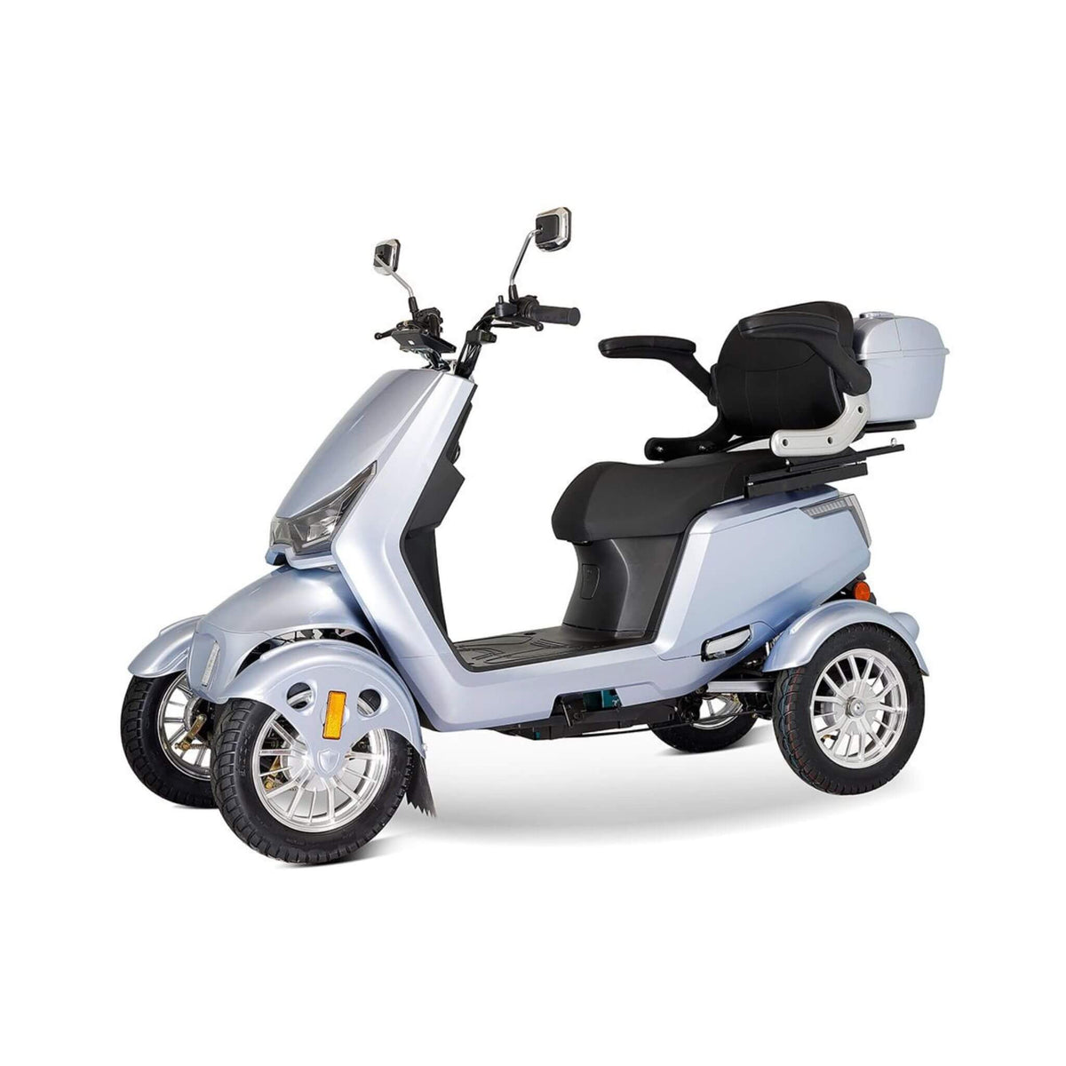 Zvg Heavy-Duty 1000W 60V/20AH 330LBS Four-Wheel All-Terrain Travel Mobility Scooter [SN-4L] (SAK97245)