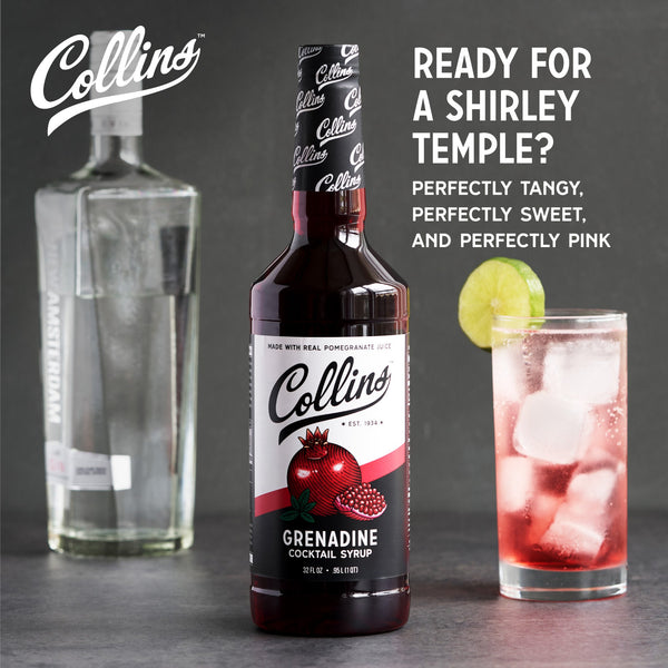 Grenadine Cocktail Syrup 32 oz
