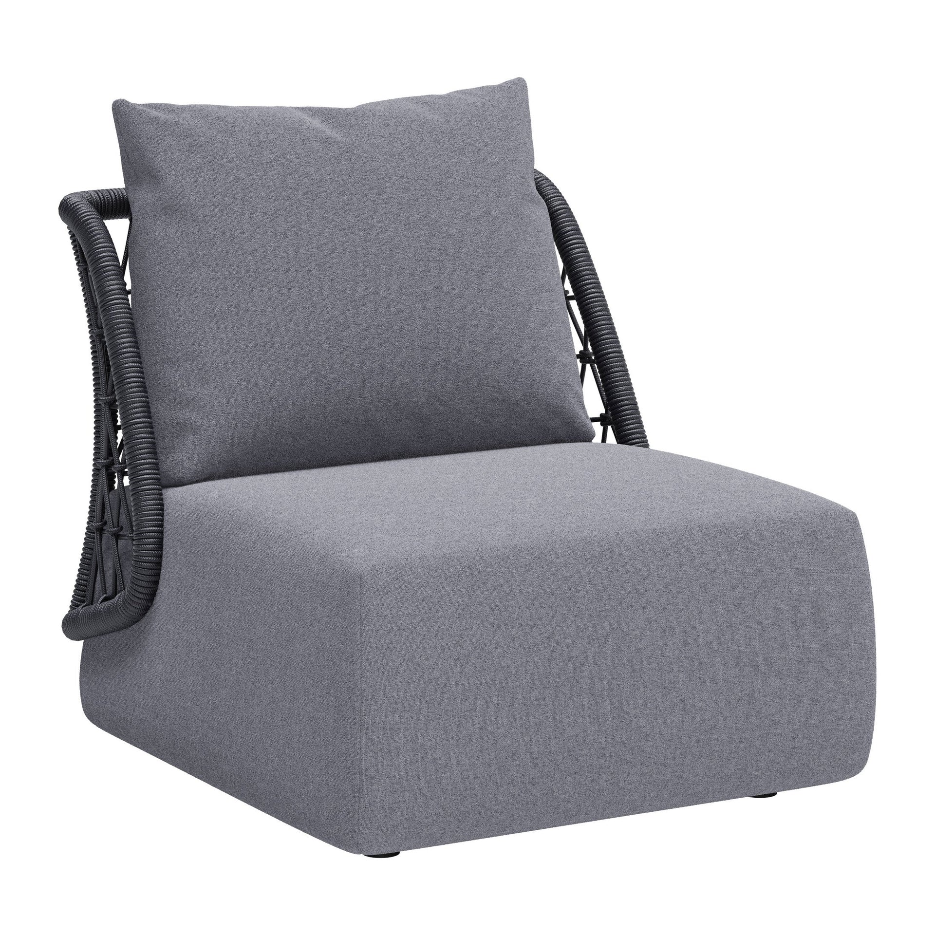 Mekan Accent Chair Gray